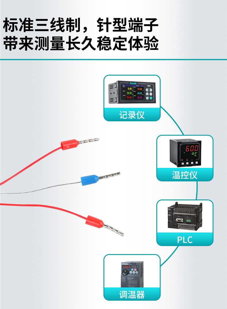 標準三線制針型端子